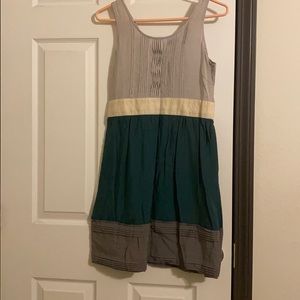 Small color block dress